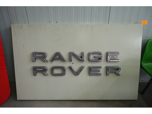 Reclamebord range rover - afbeelding 1 van  3