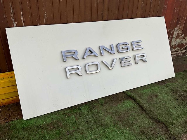 Reclamebord range rover - afbeelding 1 van  4