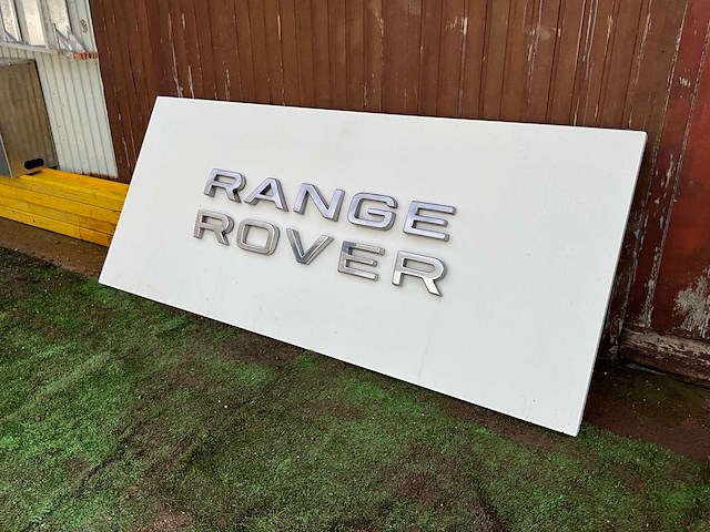 Reclamebord range rover - afbeelding 2 van  4