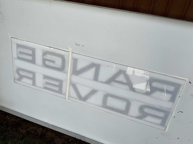 Reclamebord range rover - afbeelding 3 van  5