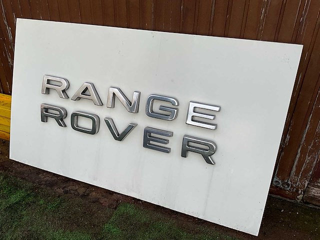 Reclamebord range rover - afbeelding 2 van  5