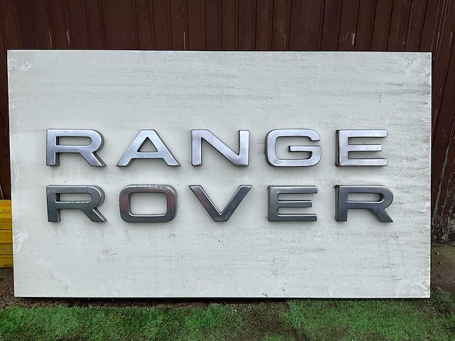 Reclamebord range rover - afbeelding 1 van  2