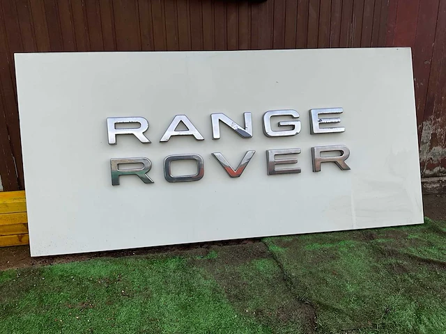 Reclamebord range rover - afbeelding 1 van  9