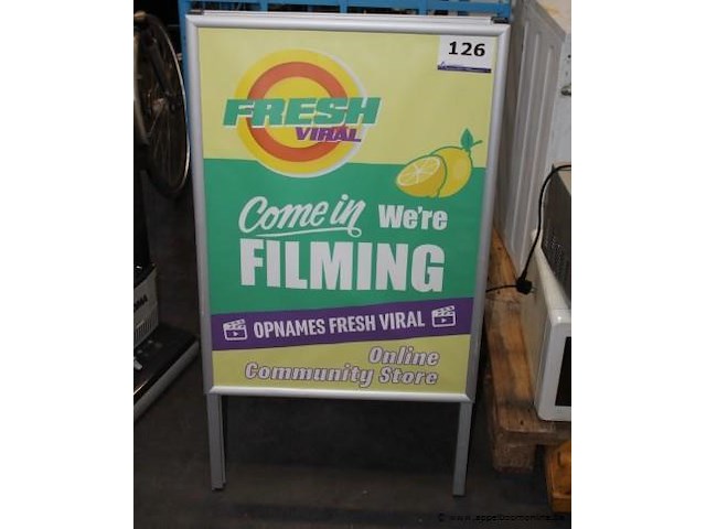 Reclamebord - afbeelding 1 van  1