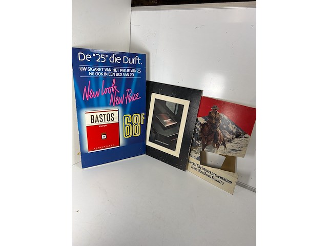 Reclameborden rookartikelen 10 items - afbeelding 4 van  4