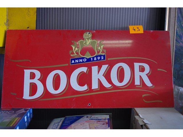 Reclamepaneel bockor - afbeelding 1 van  1
