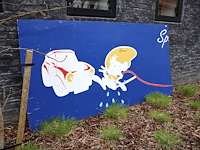 Reclamepaneel metaal - afbeelding 2 van  4