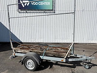Reclamewagen twins 750kg 3.00x1.50m - afbeelding 1 van  1