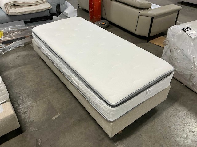 Recor bedding - pocketveermatras met topper 90x200 - afbeelding 3 van  3