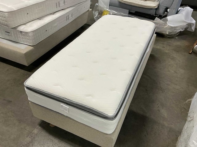 Recor bedding - pocketveermatras met topper 90x200 - afbeelding 1 van  3