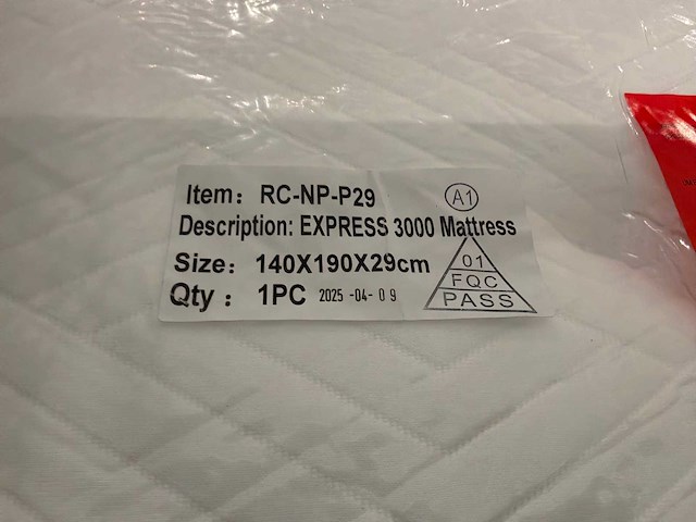 Recor express 3000 matras (2x) - afbeelding 4 van  4