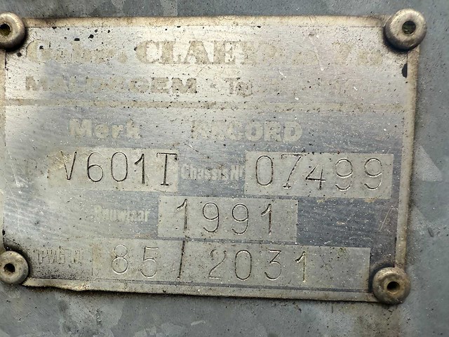 Record - 1991 - v601t - mesttank - afbeelding 8 van  29