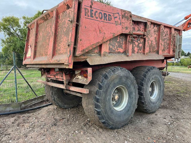 Record dumper aanhanger - afbeelding 5 van  12