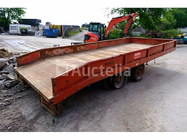 Record rpe7 flatbed landbouwtrailer (vin: 13099) - afbeelding 17 van  17