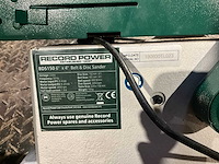 Recordpower bds150 bandschuurmachine