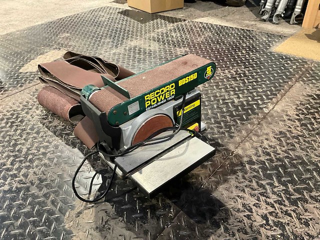 Recordpower bds150 bandschuurmachine - afbeelding 2 van  7