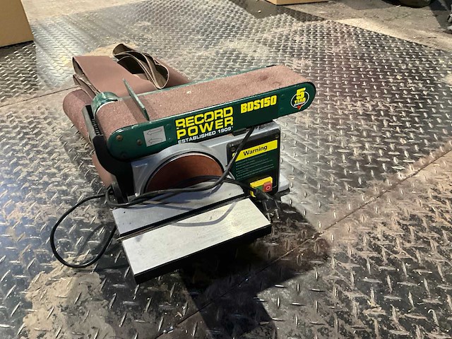 Recordpower bds150 bandschuurmachine - afbeelding 3 van  7