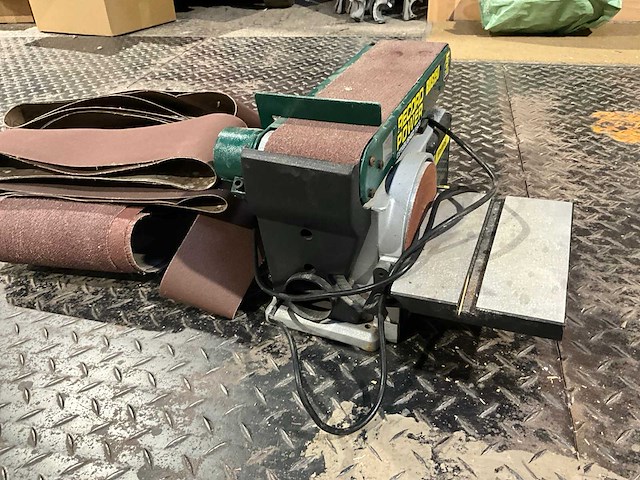 Recordpower bds150 bandschuurmachine - afbeelding 4 van  7