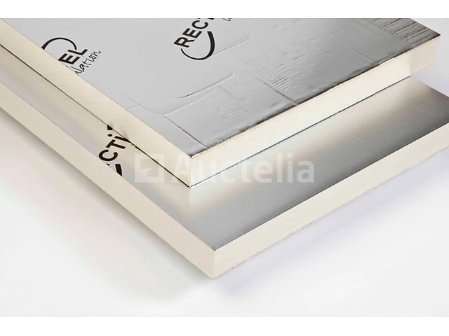 Recticel eurot zilver 100mm 1,2x0,6m bd (50,40 m²) (70 stukken) - afbeelding 3 van  5