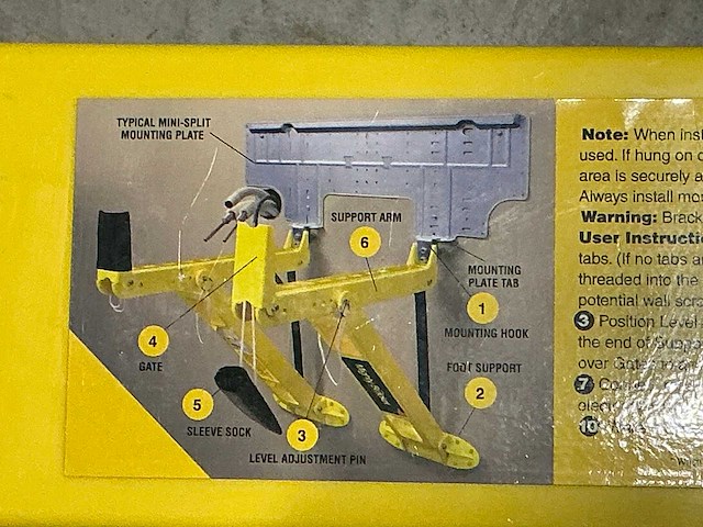 Rectorseal mighty bracket montagesteun (2x) - afbeelding 3 van  3