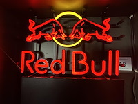 Red bull lichtreclame + reclamepaneel