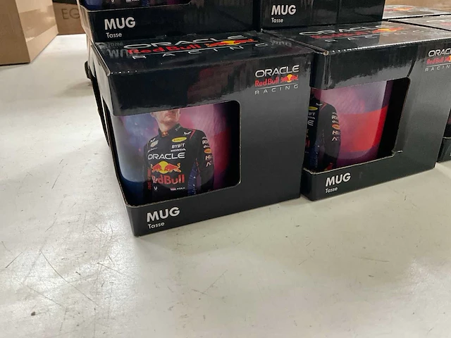 Red bull racing max verstappen mok (8x) - afbeelding 4 van  5
