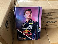 Red bull racing max verstappen schrift hardcover notebook a5 (120x) - afbeelding 3 van  7