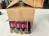 Red bull racing max verstappen schrift set van 3 stuks (95x)