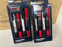 Red bull racing max verstappen set balpennen 4 stuks (72x) - afbeelding 2 van  5