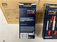 Red bull racing max verstappen set balpennen 4 stuks (72x) - afbeelding 3 van  5
