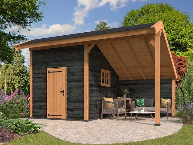 Red class wood kapschuur basisset malmö 546x413x327cm - afbeelding 1 van  4