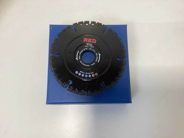 Red k706 diamantslijpschijf 125mm - kgs - afbeelding 1 van  6