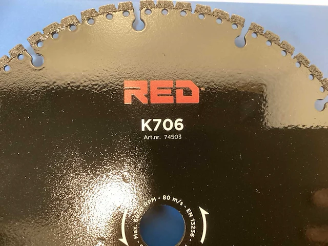 Red k706 diamantzaagblad - ø230 x 22.23mm - afbeelding 8 van  9