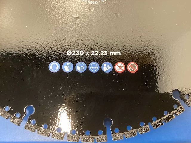 Red k706 diamantzaagblad - ø230 x 22.23mm - afbeelding 4 van  9