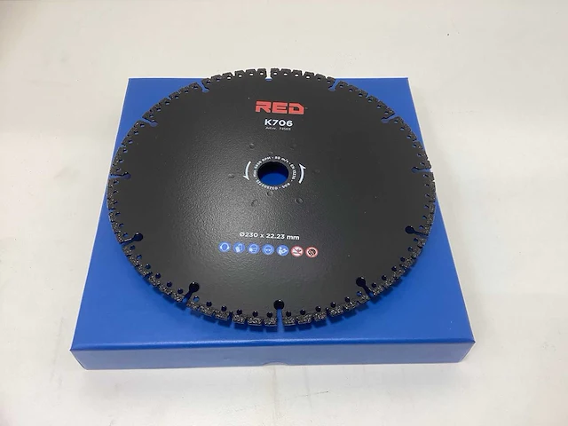 Red k706 diamantzaagblad - ø230 x 22.23mm - afbeelding 9 van  9