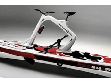 Red shark water bikes