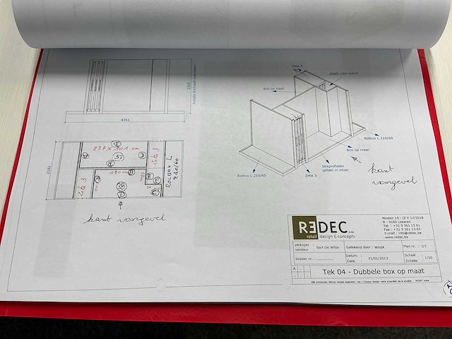 Redec dubbele box op maat - afbeelding 8 van  16