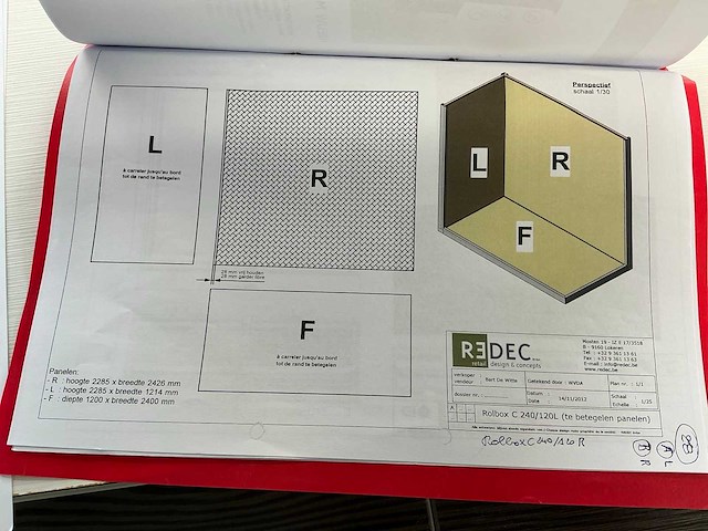 Redec presentatie opstelling - afbeelding 7 van  8