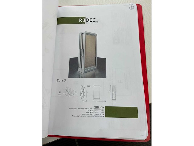 Redec presentatie opstelling - afbeelding 8 van  9