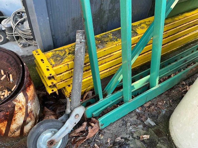 Redirack gedemonteerde palletstelling - afbeelding 2 van  4