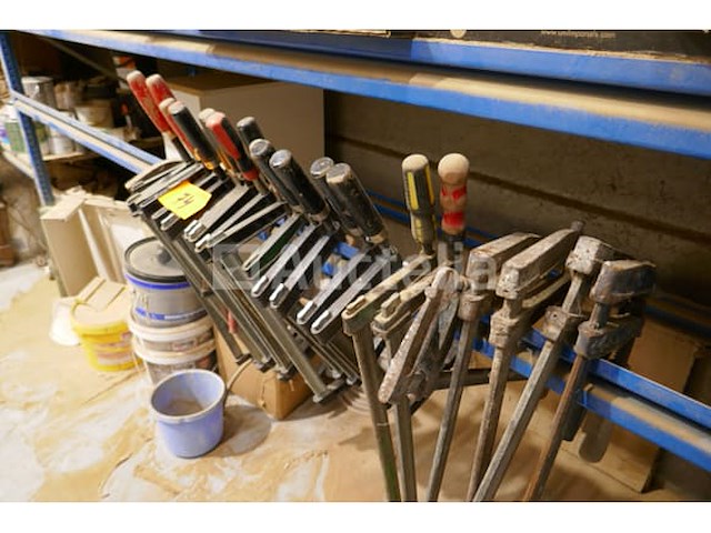 Reeks diverse spanklemmen - afbeelding 1 van  3