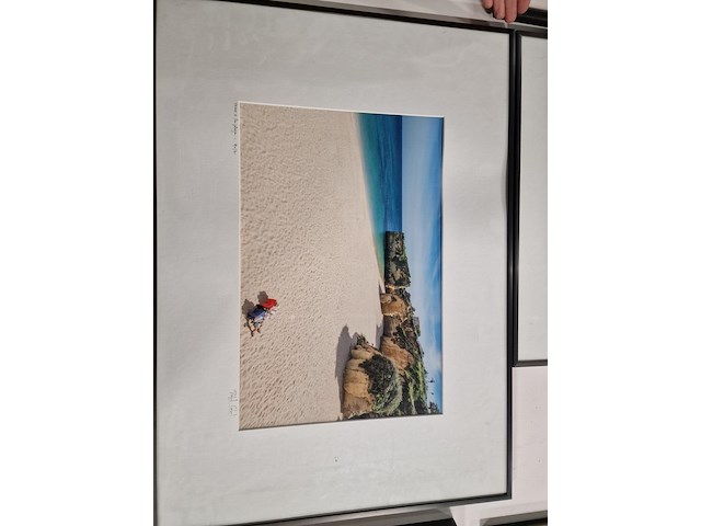 Reeks kaders met foto's en schilderijen, thema 'zee' en 'garnaalvissers' - afbeelding 6 van  21