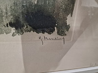 Reeks kaders met foto's en schilderijen, thema 'zee' en 'garnaalvissers' - afbeelding 13 van  21