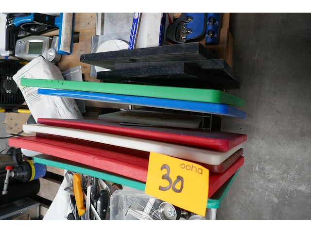 Reeks snijplanken met houder - afbeelding 3 van  3
