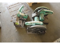 Ref: 72588-73562-73613 - 3 hitachi hikoki metalen kettingzagen - afbeelding 10 van  14