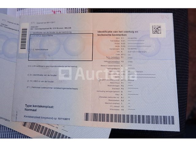 Ref: 7276 - gs meppel aic-2700n containertrailer (2011-357,377 km)(vin: xl911191111004191) - afbeelding 13 van  32