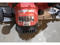 Ref: 92031103-8 - milwaukee cs85cbe cirkelzaag (met kast) - (013984-033) - afbeelding 9 van  10
