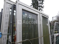 Ref: c31 ezel - 2 vaste en schuifbare pvc-frames - afbeelding 5 van  8
