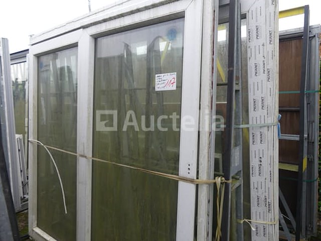 Ref: c31 ezel - 2 vaste en schuifbare pvc-frames - afbeelding 6 van  8