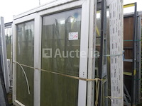 Ref: c31 ezel - 2 vaste en schuifbare pvc-frames - afbeelding 6 van  8